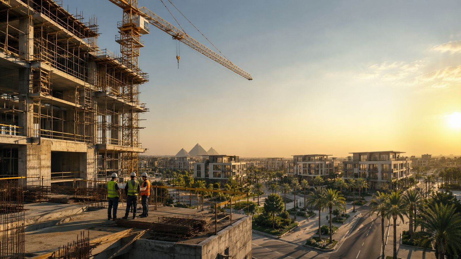 قطاع المقاولات والتطوير العقاري